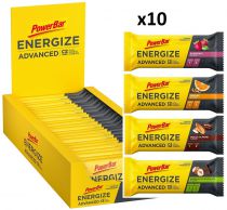 Assortiment 10 Barres PowerBar Energize ADVANCED 55g