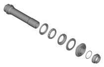 Axe Moyeu Shimano HB-MT400-B - Rf. Y2CR98010