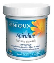 Boîte 200 Gélules Spiruline Fenioux en 300mg