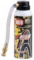 Bombe Roto 100ml Rparation Chambre &Tubeless avec Tuyau et Raccord Viss - rf. 37.00