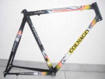 Cadre Colnago C40 B-Stay 2003 T.57 S/C 1` Lx14 Jaune/Carbone