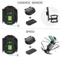 Capteur 2 en 1 Vitesse + Cadence Cycplus Sensor C3