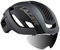 Casque Lazer Bullet 2.0 avec Ecran Fum et Led Intgr - Prix Sacrifi