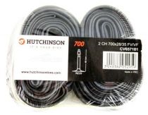 Chambre  Air Hutchinson Butyl 700x28/35 Cross v.Presta 48mm-Lot de 2