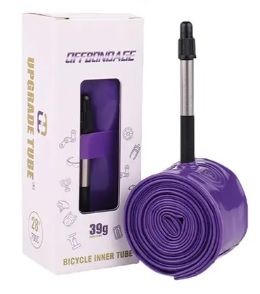 Chambre à Air TPU Ultra Légère 28g Pour Vélo De Route 700C - Valve 65mm Ou 85mm - Compatible 20C à 32C - Performance Et Réduction De Poids