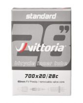 Chambre à Air Vittoria Standard 700x20/28 - Valve Filetée/Obus Démontable