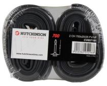 Chambres  Air Hutchinson Butyl 700x20/25 Valve 48mm - Lot de 2
