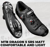 Chaussures VTT Sidi Dragon 5 SRS Carbon Matt