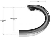 Cintre Carbone Deda Superzero RS POB Finish