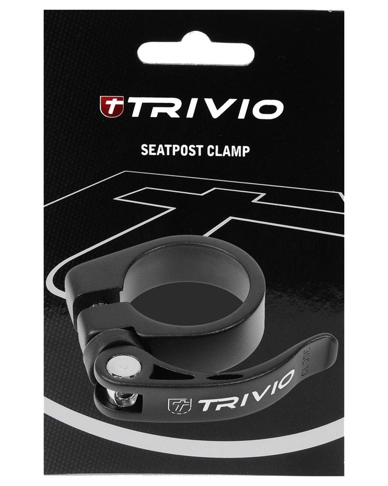 2 Colliers De Selle Vélo 31,8 Mm En Aluminium - Compatible VTT, Route, Ville - Serrage Rapide Sans Outil