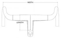 Combo Cintre Carbone Deda Alanera RS + Potence 110x42