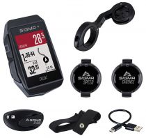Compteur Sigma Rox 11.1 Evo GPS Noir + Sensor Set (cadiaque&cadence)