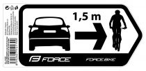 Décalque Force Safety pour Voiture 184x84 mm