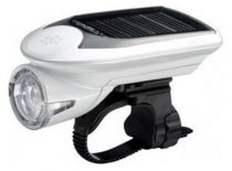 Eclairage Avant Cateye EL020 Hybrid (Pile&Solaire)- 1 Led- 100 Lumens