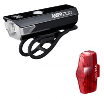 Eclairages Cateye Avant AMPP 200 & Arrire VIZ 100
