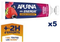 Etui 5 Gels Energie Apurna 35g Longue Distance (+2h)