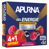 Etui 5 Gels Energie Apurna 35g Longue Distance (+2h)
