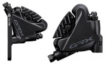 Freins &agrave; Disques Gravel Shimano GRX 1x12v - Etriers BR-RX400 + Leviers ST-RX610-R / BL-RX610-L