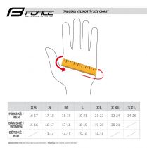 Gants été VTT Force MTB Angle Doigts Longs