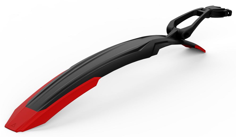 Garde-boue Universel Pour VTT Et Vélo De Route - Lot De 2, Plastique Réglable, Anti-éclaboussures Avant/arrière (noir)
