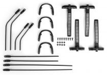 Garde-Boue Avant&Arri&egrave;re Cube Acid Mudguard Set SIC 2.0 67 28\  BB Mount Noir