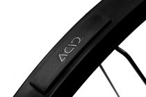 Garde-Boue Gravel Acid Mudguard Set 45 28\ /700 Arrière Noir réf.93368