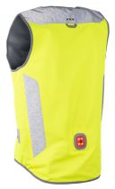 Gilet Wowow Tegra Jacket Réfléchissant Jaune avec Eclairage Arrière