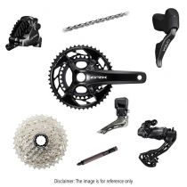 Groupe Gravel Shimano GRX RX825 Di2 2x12v