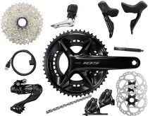 Groupe Shimano 105 DI2 Disc R7170 12v