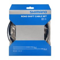 Kit C&acirc;bles et Gaines Shimano D&eacute;railleur Acier Route Noir EOTSIS40SET01