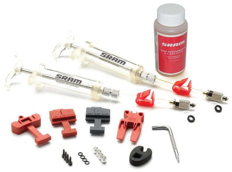 Kit de Purge Sram Pro pour Frein à Disque avec Liquide DOT 5.1 Ref 00
