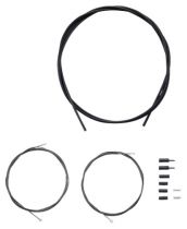 Kit Shimano D&eacute;railleurs SP-41 Optislick (IOTSP41SET09) Gaines Noires + Cables