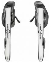 Leviers Campagnolo Veloce Power-Shift Alu Argent 10v