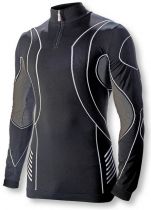 Maillot de Corps Biotex Powerflex Warm Hightech Zip 20cm Turtleneck Art.149.2 Compression Hiver Manches Longues Art.149.2