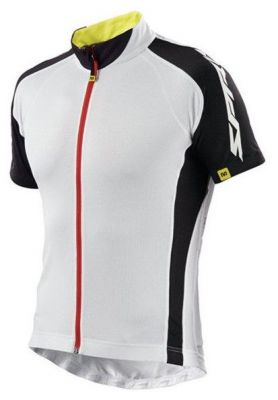 Maillot Cycliste Mavic Rouge Taille L - Homme, Bon état Avec Petit Défaut