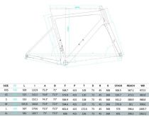 Module Cadre Ferrus GX34 Disc Carbone BB86 + Tige + Fourche + Direction