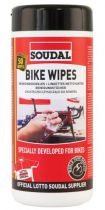 Nettoyant Soudal Bike Wipes - Pot de 50 Lingettes