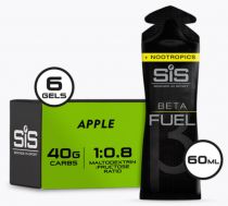 Pack 6 Gels SIS Beta Fuel 60ml + Nootropics - Sachet 60 ml 
