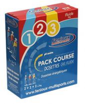 Pack Course Bote 6 Dosettes Fluide 35g Gel Fenioux : 2 Amagnesium + 2 Energie Raid + 2 Turbo Punch