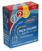 Pack Course Boîte 6 Dosettes Fluide 35g Gel Fenioux : 2 Amagnesium + 2 Energie Raid + 2 Turbo Punch