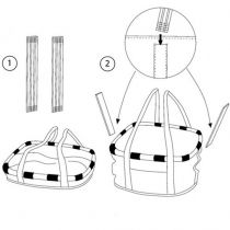 Panier KlickFix BikeBasket Sur Cintre avec Anse Réf. K0303