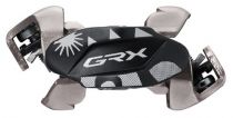 Pédales Shimano GRX M8100-UG SPD Double Face Noir + Cales