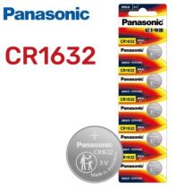 Piles Panasonic CR 1632 - Lot de 5