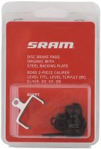 Plaquettes Frein Disque Sram Level Organique/Acier - Réf. 00.5318.024.001