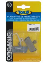 Plaquettes Frein Disque Var Organiques pour Avid Trail, Guide