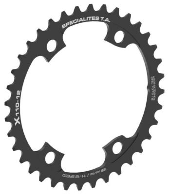 Plateau Spécialités TA Vento 53 Dents 8/9 Vitesses – Acier – Pour Vélo Route Campagnolo
