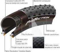 Pneu Continental Gravel Terra Trail  ProTection 700x40 Tubeless Ready - Art. 101836