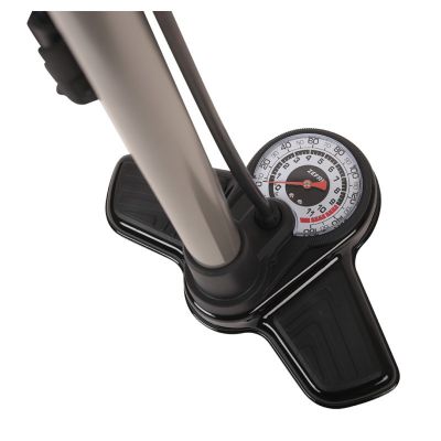 Pompe à Pied Zefal Profil Max FP60 – Corps Alu Noir Mat Manomètre 12 Bars – NEUF