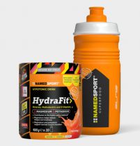 Pot 400g Poudre Energtique Named Sport Hydrafit + Bidon Elite Orange
