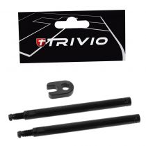 Prolongateur Valve Trivio Noir - Kit de 2 Réf. TRV-TI